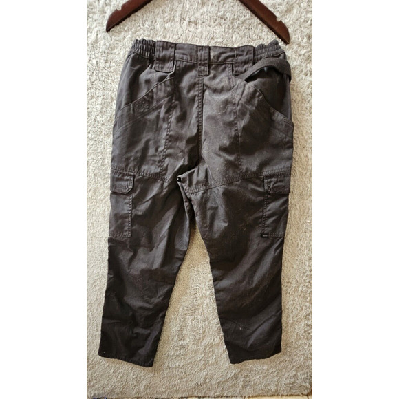 5.11 Tactical Pants Womens 8 Charcoal Black Taclite Pro Cargo Workwear Ripstop - Picture 3 of 3